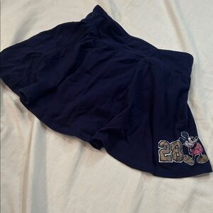 Disney Navy Skorts with Mickey and 28 Design